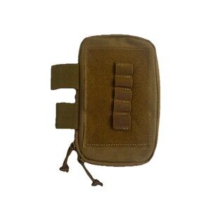 Tactical MOLLE Utility Pouch Coyote Tan EDC Organizer w/ Holster Insert